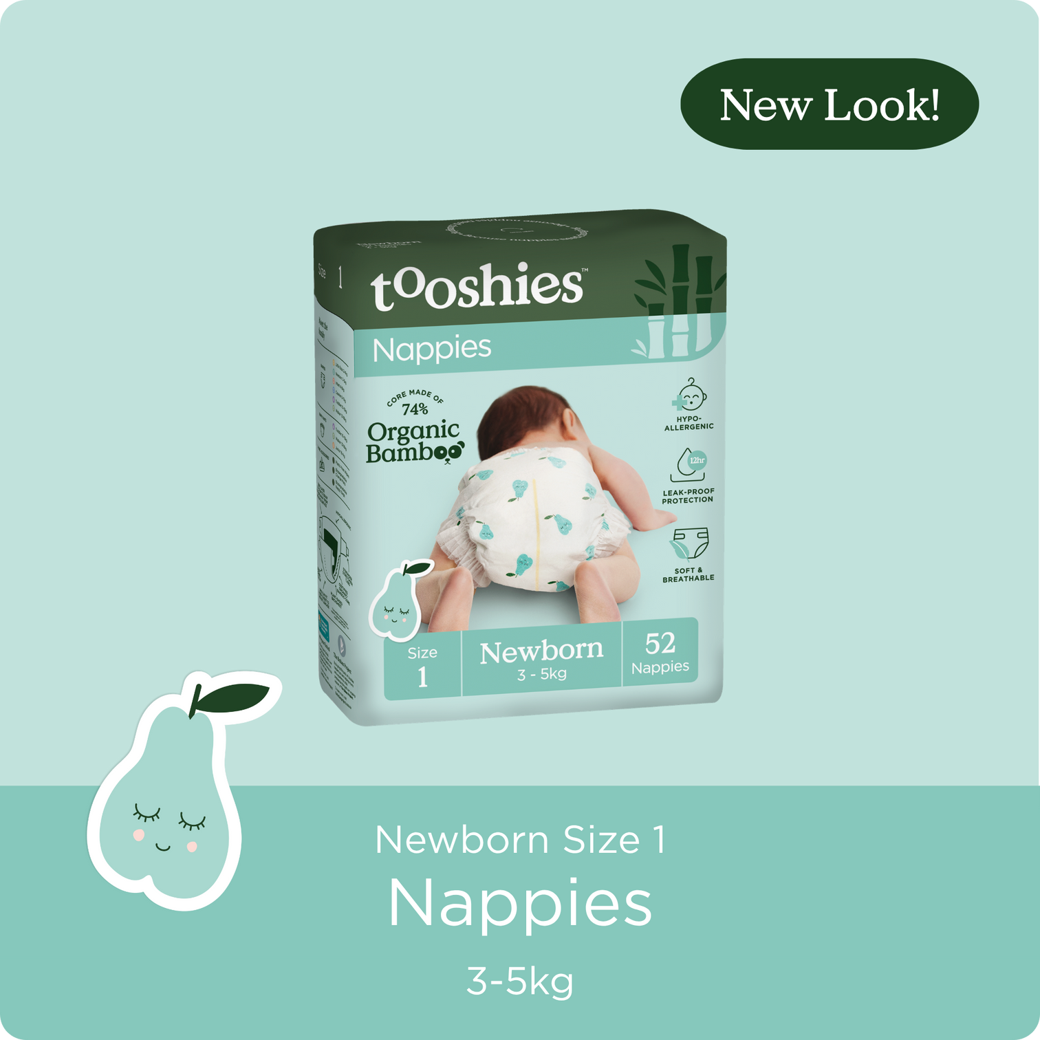 Disposable Nappies with Organic Bamboo – Gentle & Sustainable | Tooshies